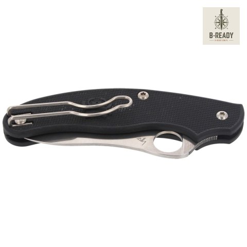Nóż składany Spyderco UK Penknife Drop Point Black FRN, Satin CTS BD1N by Sal Glesser (C94PBK3)