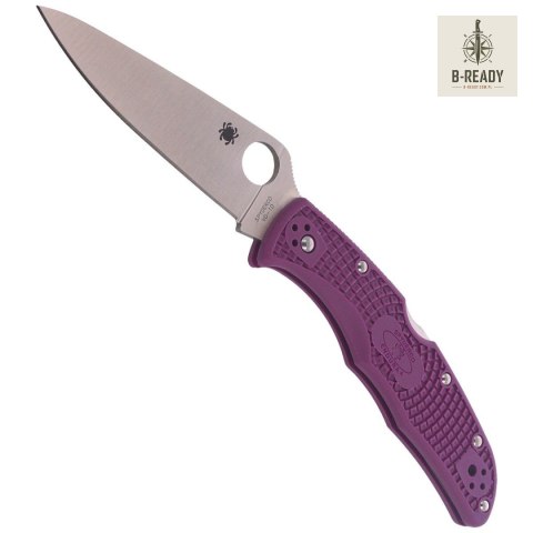 Nóż Spyderco Endura 4 FRN Purple Flat Ground Plain (C10FPPR) Spyderco Inc.