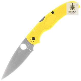 Nóż składany Spyderco Native Chief 2 Lightweight Salt Yellow FRN, Satin MagnaCut by Sal Glesser (C244PYL) Spyderco Inc.