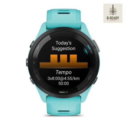 Zegarek Garmin Forerunner 265 46mm Błękitny