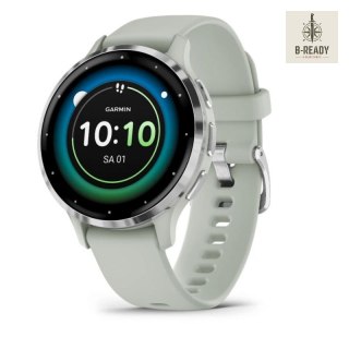 Zegarek Garmin Venu 3S 41mm Srebrny
