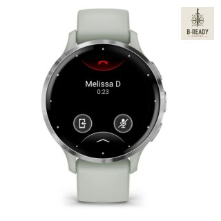 Zegarek Garmin Venu 3S 41mm Srebrny