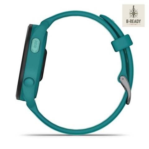 Zegarek sportowy Garmin Forerunner 165 Music AMOLED 43mm Turquoise Aqua