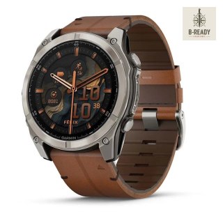Zegarek sportowy Garmin Fenix 8 Amoled 51mm Sapphire Graphite Carbongrey
