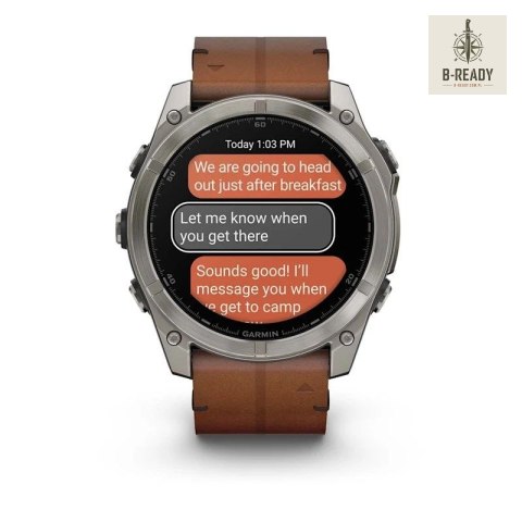 Zegarek sportowy Garmin Fenix 8 Amoled 51mm Sapphire Graphite Carbongrey