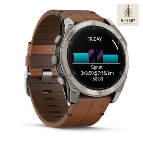 Zegarek sportowy Garmin Fenix 8 Amoled 51mm Sapphire Graphite Carbongrey