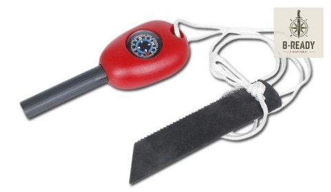 BCB - Krzesiwo z kompasem - Mini Fireball Flint &