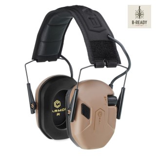 Earmor - Aktywne ochronniki słuchu M300A - Coyote