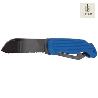 Nóż żeglarski MAC Boat 2 Blue PP-TPE, Satin W 1.4034 MAC Coltellerie