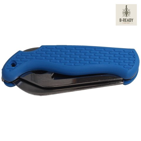 Nóż żeglarski MAC Boat 2 Blue PP-TPE, Satin W 1.4034 MAC Coltellerie