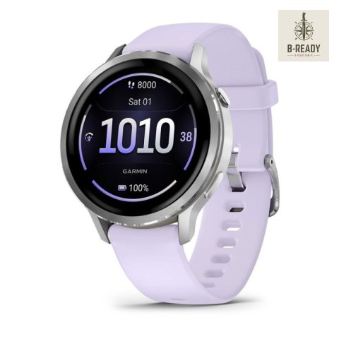 Smartwatch GARMIN Venu 4 41mm Gray Silver Periwinkle