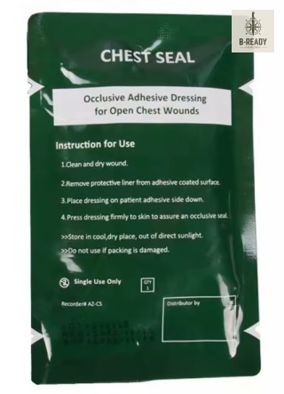 Opatrunek Wentylowy Chest Seal - Treningowy
