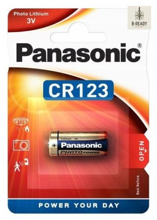 Bateria Panasonic CR123 3V Lithium Power, 1 szt.