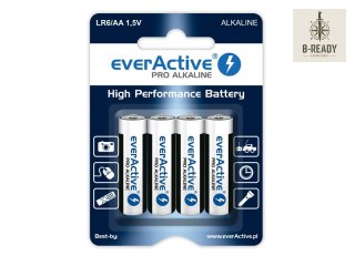 Baterie alkaliczne everActive LR6/AA, 4 szt.