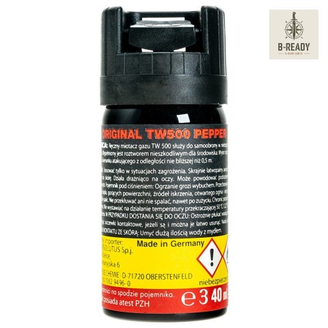 Gaz pieprzowy TW 500, 40 ml, Jet-Active