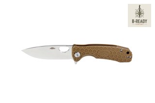 Nóż Składany Honey Badger Flipper D2 Medium Tan
