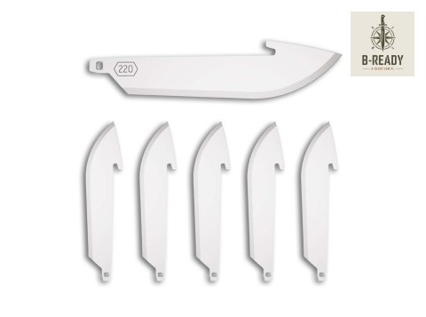 6 ostrzy Outdor Edge Drop-Point 220