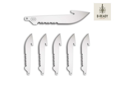 6 ostrzy Outdor Edge Drop-Point Serrated 300