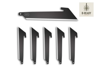 6 ostrzy Outdor Edge Utility 301 Black
