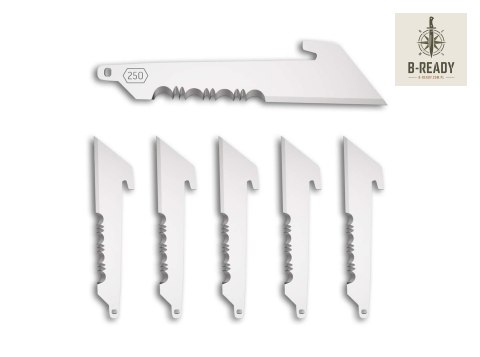 6 ostrzy Outdor Edge Utility Serrated 250