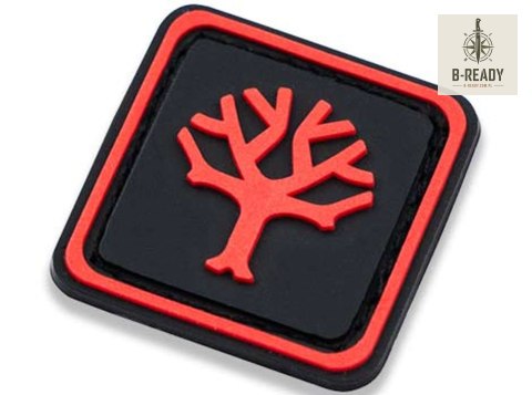 Böker Solingen Red Tree Gitd Patch