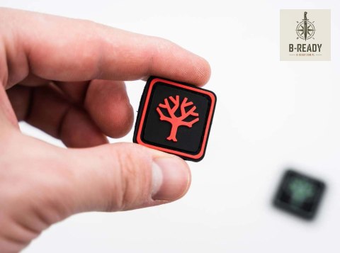 Böker Solingen Red Tree Gitd Patch