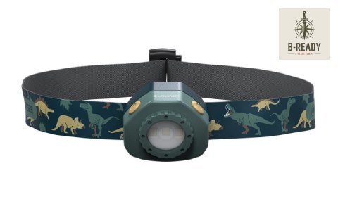 Latarka Czołowa Ledlenser KidLed 4R Green