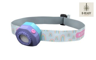 Latarka Czołowa Ledlenser KidLed 4R Lila