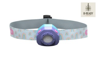 Latarka Czołowa Ledlenser KidLed 4R Lila