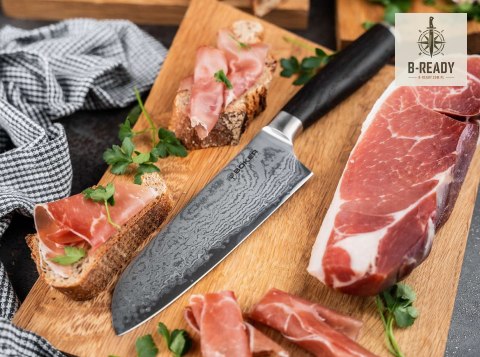 Nóż Böker Meisterklinge Damast Santoku
