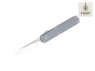 Nóż CobraTec Large Warrior Grey Drop M390