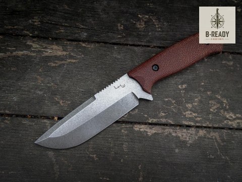 Nóż z Głownią Stałą LKW Hundur Micarta