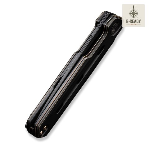 Nóż Składany WE Knife Navo CPM-20CV Bronze & Black Titanium