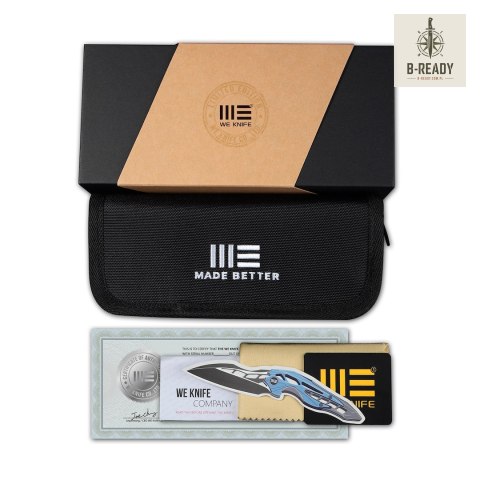 Nóż Składany WE Knife Navo CPM-20CV Bronze & Black Titanium
