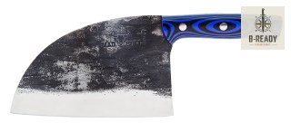 Nóż kuchenny Serb Samura Mad Bull 18 cm, niebieski
