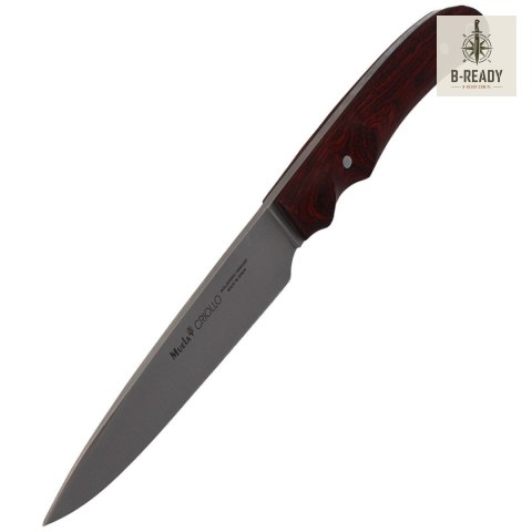 Nóż Muela Criollo-14 Coral Pakka Wood, Satin 1.4116
