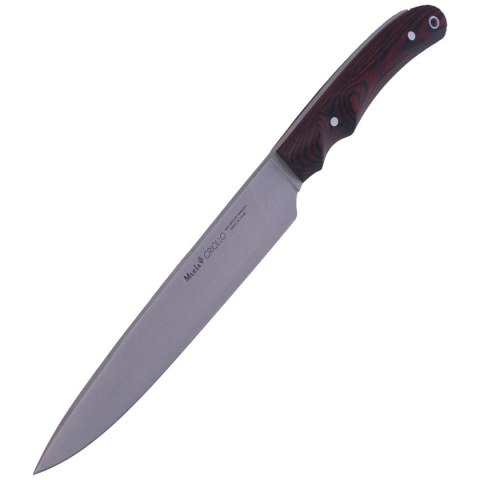 Nóż Muela Criollo-17 Coral Pakka Wood, Satin 1.4116