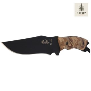 Nóż Muela Typhoon-DES.N Desert Camo Soft Touch, Black X50CrMoV15