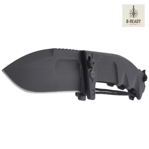 Nóż składany Extrema Ratio RAO II Black Aluminium, Black MIL-C N690 (04.1000.0136/BLK)