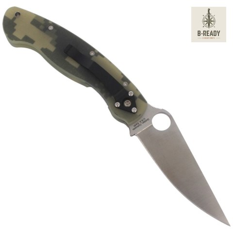 Nóż składany Spyderco Military Digital Camo G10, Satin CPM S30V by Sal Glesser (C36GPCMO)