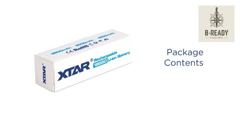 Akumulatorek Xtar ICR18650 Li-Ion 3,6V 3600 mAh