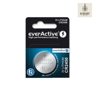 Bateria litowa everActive CR2450, 3V, 1 szt.