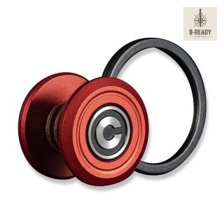 CIVIVI Key Coin Red Aluminium C23056-1