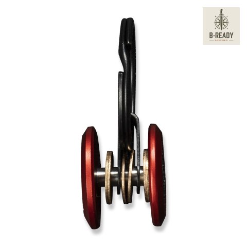 CIVIVI Key Coin Red Aluminium C23056-1