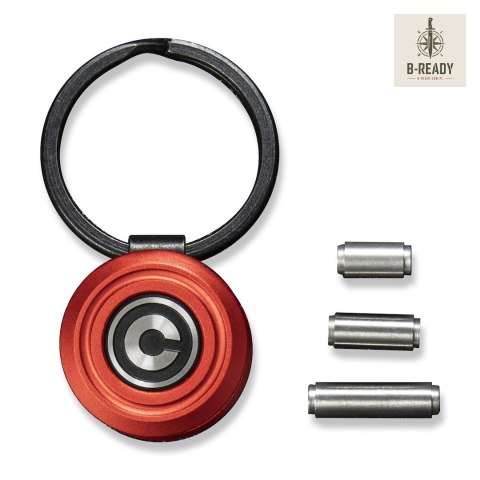CIVIVI Key Coin Red Aluminium C23056-1