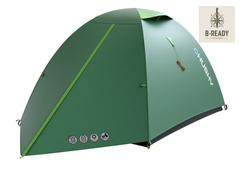 Namiot Husky BIZAM 2 PLUS green