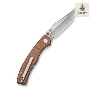 Nóż CIVIVI Clingman Nitro-V Micarta Brown C23065-3