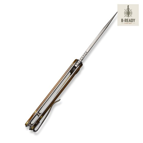 Nóż CIVIVI Elementum D2 Ultem Amber C907A-4