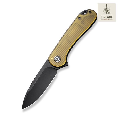 Nóż CIVIVI Elementum D2 Ultem Amber&Black C907A-5