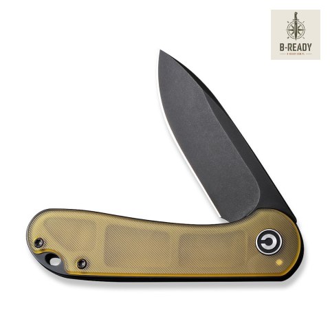 Nóż CIVIVI Elementum D2 Ultem Amber&Black C907A-5